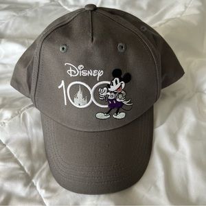 Disney 100 Unisex Grey Baseball Cap